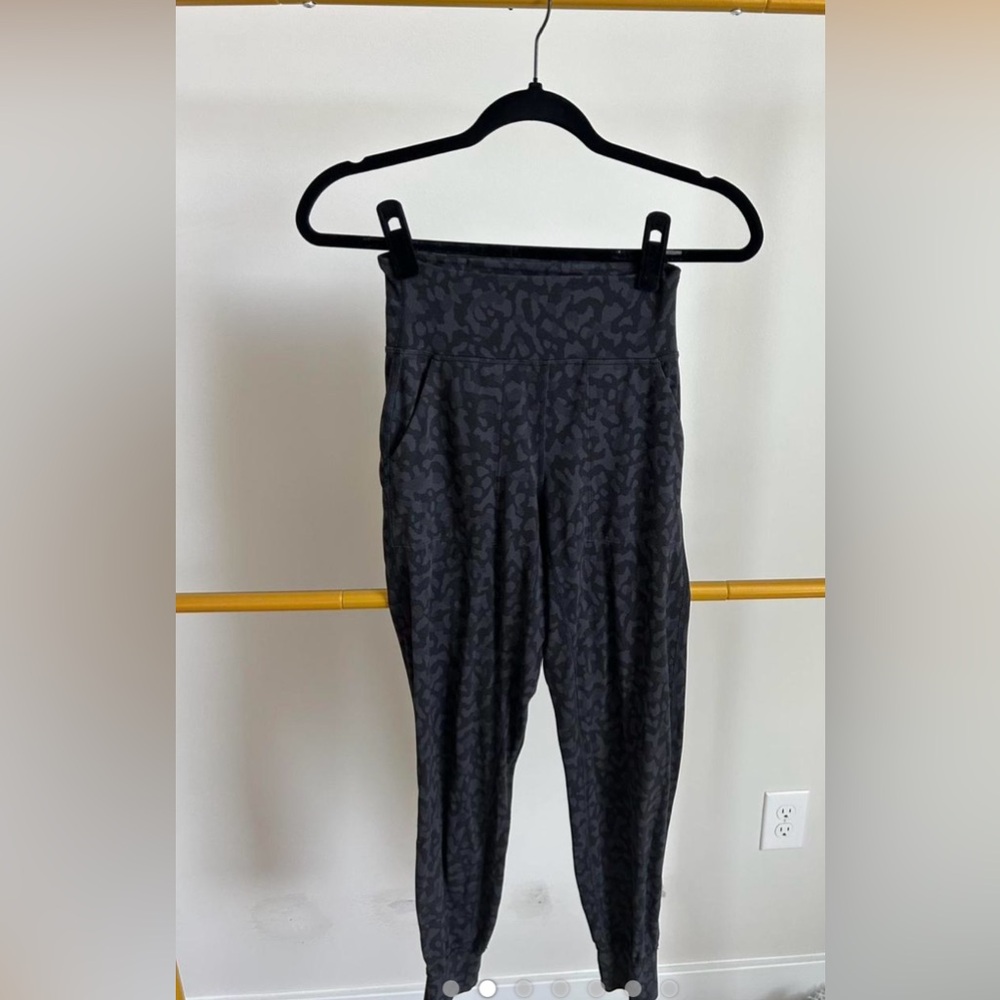 lululemon athletica Black Patterned Leggings